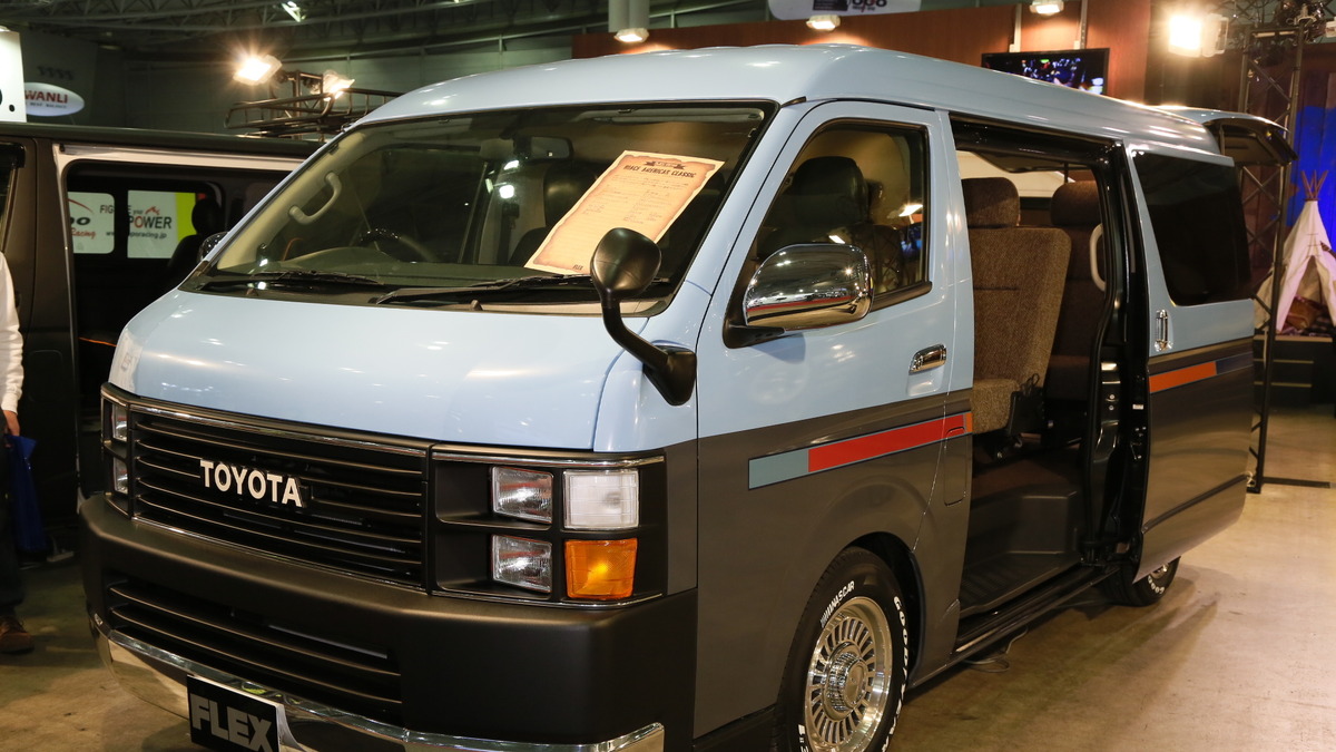 東京オートサロン16 Flex カスタムハイエース アメリカ 詳細画像 レスポンス Response Jp 東京オートサロン16 Flex カスタムハイエース アメリカ 詳細画像 レスポンス Response Jp