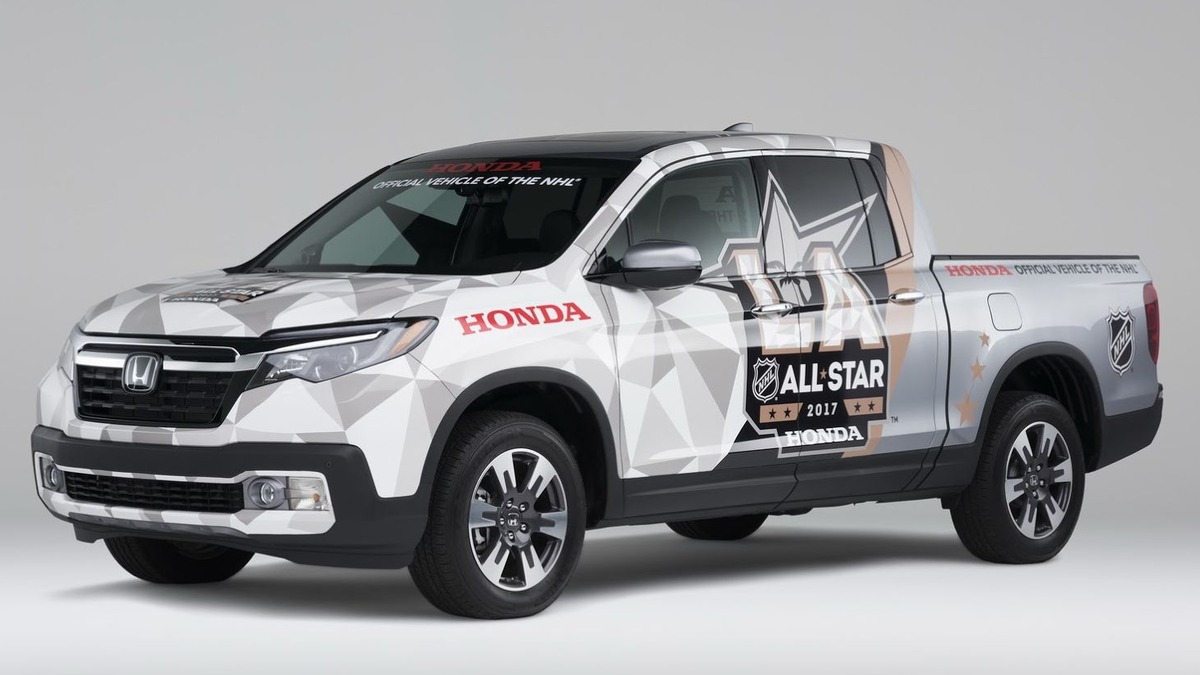 ロサンゼルスモーターショー16 ホンダ リッジライン に米アイスホッケー仕様 2枚目の写真 画像 レスポンス Response Jp ロサンゼルスモーターショー16 ホンダ リッジライン に米アイスホッケー仕様 2枚目の写真 画像 レスポンス Response Jp