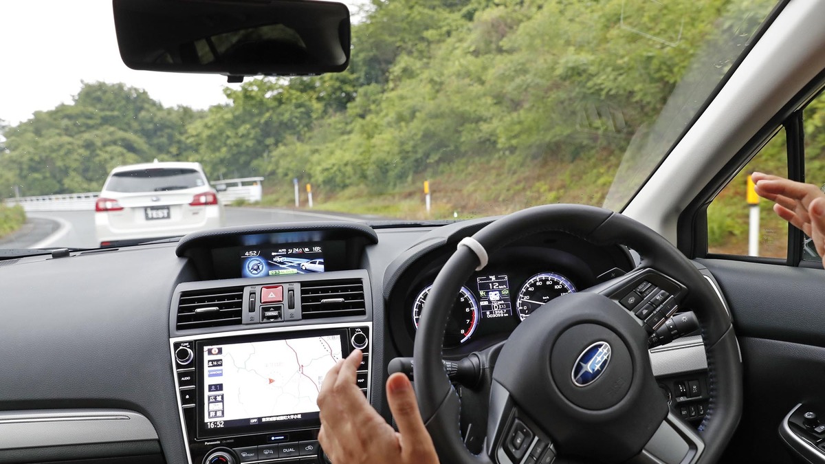 スバル アイサイト ツーリングアシスト へ進化 1km Hまで追従 ハンドル操作も レスポンス Response Jp