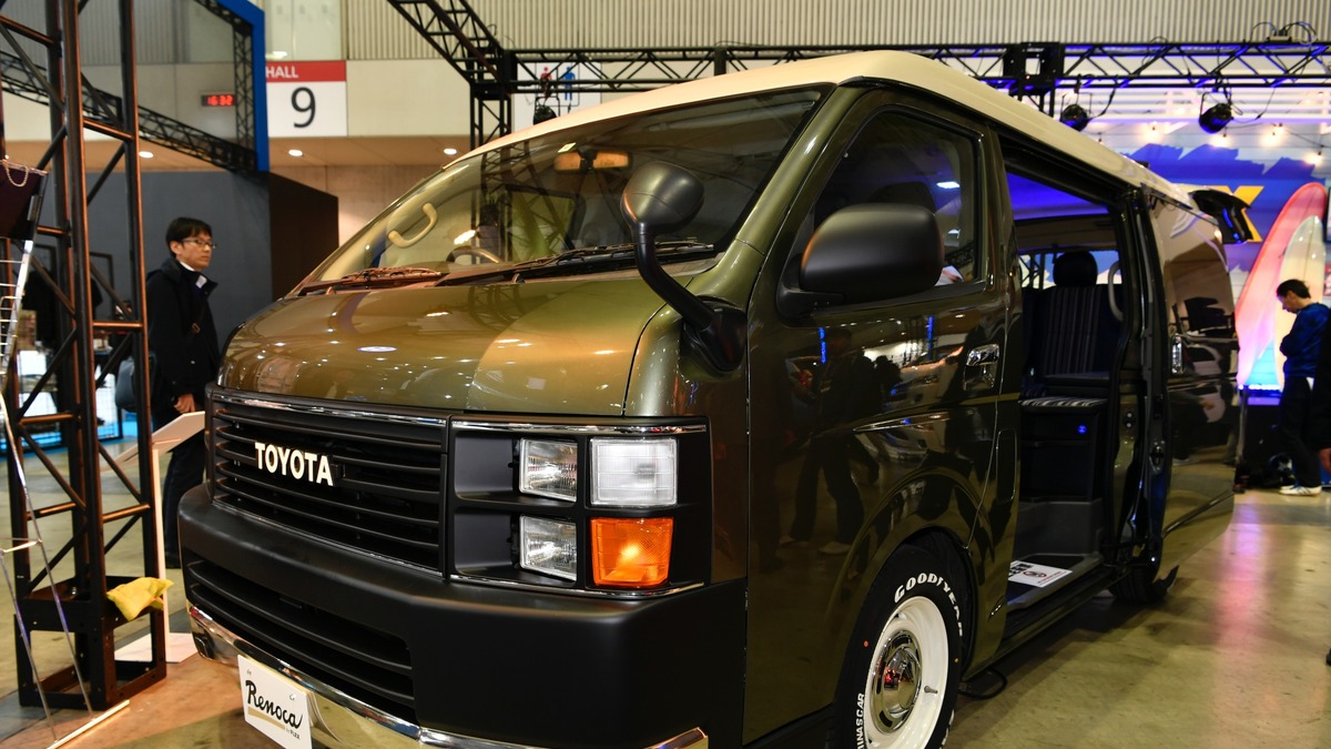 ハイエースやランクルをレトロにリノベーション フレックス 東京オートサロン18詳細画像 レスポンス Response Jp ハイエースやランクルをレトロにリノベーション フレックス 東京オートサロン18詳細画像 レスポンス Response Jp