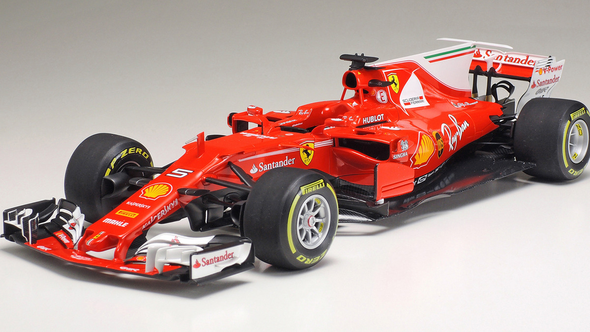 タミヤ フェラーリsf70h 1 スケールモデルを発売 17年f1開幕戦仕様 レスポンス Response Jp