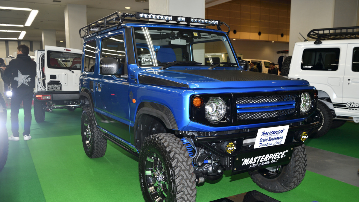 スズキ ジムニー 新型をこうカスタマイズしたか 大阪オートメッセ19 詳細画像 レスポンス Response Jp