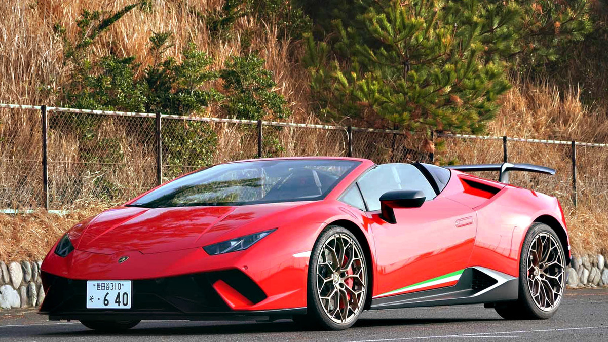 ランボルギーニ ウラカン ペルフォマンテ 試乗 使いきれないパフォーマンスの前に あえなく惨敗 中村孝仁 レスポンス Response Jp