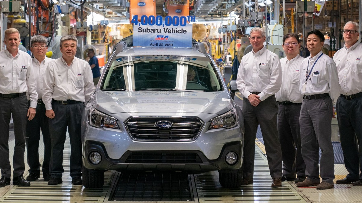 スバル 米国生産400万台を達成 日本国外唯一の生産拠点 レスポンス Response Jp スバル 米国生産400万台を達成 日本国外唯一の生産拠点 レスポンス Response Jp