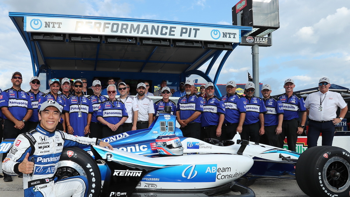 Indycar 第9戦 佐藤琢磨 今季2回目のポールポジション獲得を決める マシンはかなり快調な様子で決勝も期待大 レスポンス Response Jp