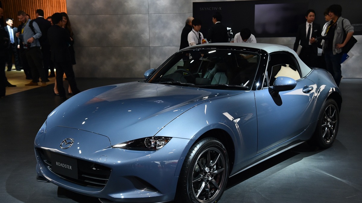 マツダ ロードスター 新たな特別仕様車 シルバートップ がブースに 東京モーターショー19 詳細画像 レスポンス Response Jp マツダ ロードスター 新たな特別仕様車 シルバートップ がブースに 東京モーターショー19 詳細画像 レスポンス Response Jp
