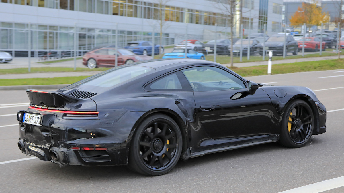 新型 ターボs か Rs か ポルシェ 911ターボ プロトタイプに ダックテール 装着 レスポンス Response Jp