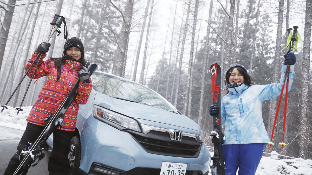 Honda フリード でウィンタースポーツへ 雪道 大荷物でも安心できるコンパクトミニバン レスポンス Response Jp Honda フリード でウィンタースポーツへ 雪道 大荷物でも安心できるコンパクトミニバン レスポンス Response Jp