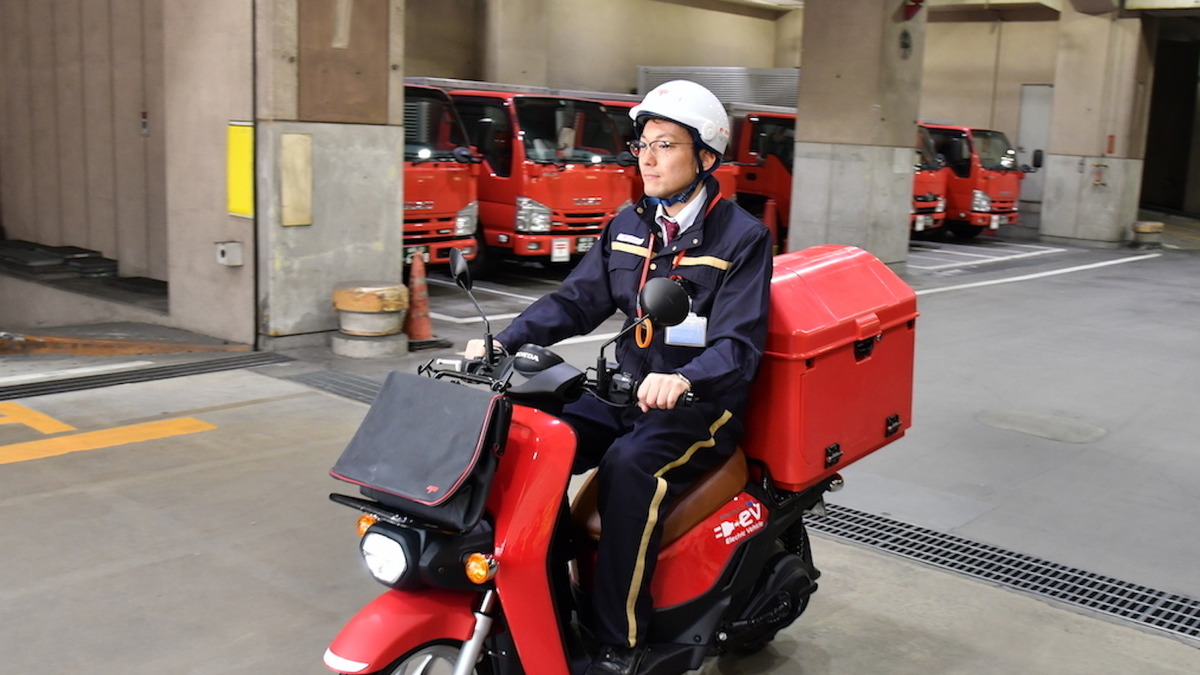 スーパーカブの重責担えるか 郵便配達バイクを電動化 ホンダの新たなる挑戦 レスポンス Response Jp