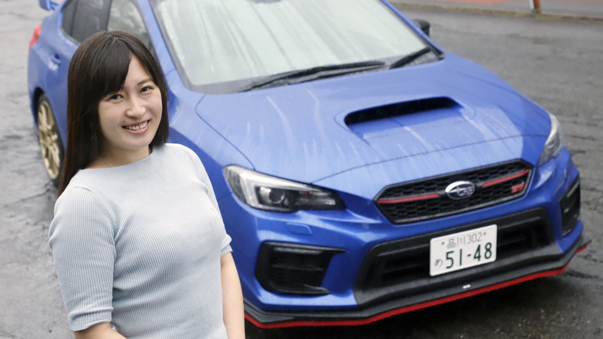 女性レーサー猪爪杏奈が Wrx Sti ファイナルエディション に試乗 オーナーに会ったら話しかけたい レスポンス Response Jp