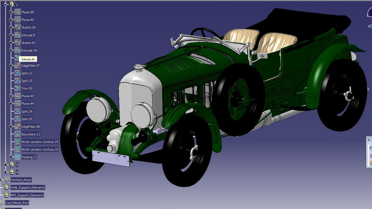 ベントレーの名車1929年式 ブロワー 設計図のデジタル化が完了 21年に復刻生産へ レスポンス Response Jp
