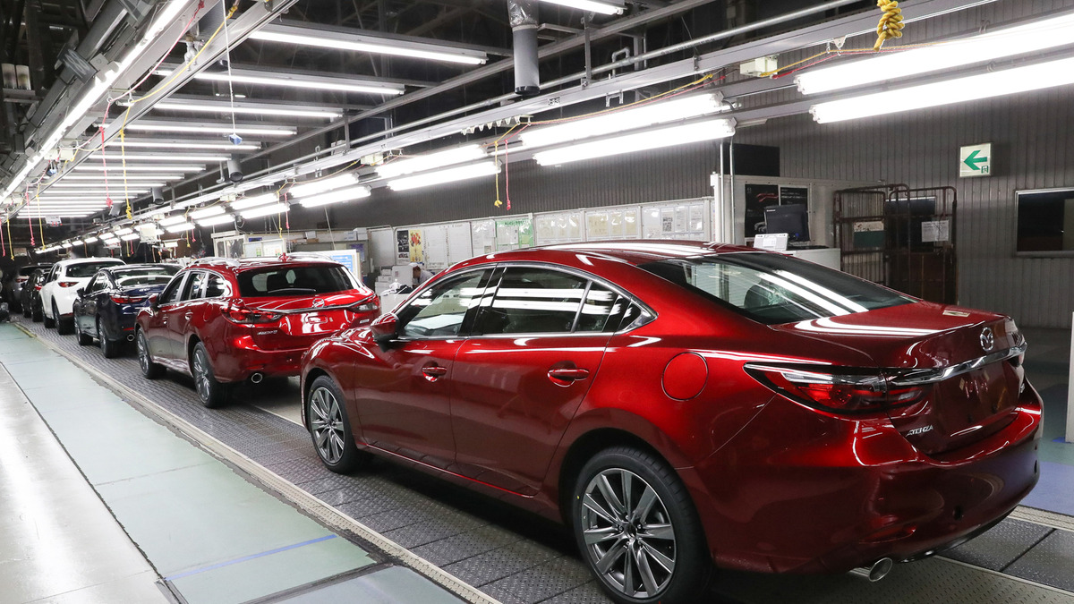マツダ 最終赤字667億円 操業停止による生産ロスで特損計上 年4 6月期決算 レスポンス Response Jp マツダ 最終赤字667億円 操業停止による生産ロスで特損計上 年4 6月期決算 レスポンス Response Jp