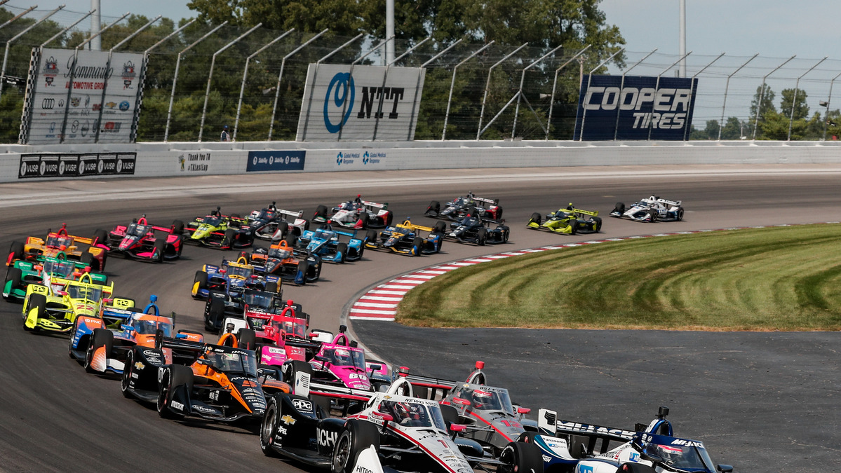 Indycar 第9戦 ポール発進から最多ラップリードも展開向かず 佐藤琢磨は9位 J ニューガーデンが優勝 レスポンス Response Jp
