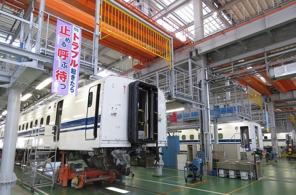 Jr東海が新幹線車両基地の見学ツアー 中止された浜松工場イベントの代替 21年1月 レスポンス Response Jp