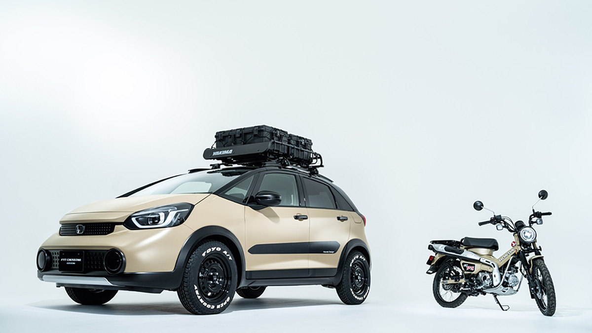 Suv感マシマシ ホンダ フィット E Hevクロスターカスタム 東京オートサロン21 詳細画像 レスポンス Response Jp