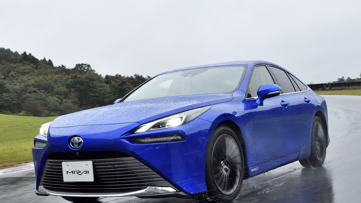 トヨタ Mirai 新型試乗 水素を燃料とする以外は別物だ 九島辰也 レスポンス Response Jp トヨタ Mirai 新型試乗 水素を燃料とする以外は別物だ 九島辰也 レスポンス Response Jp