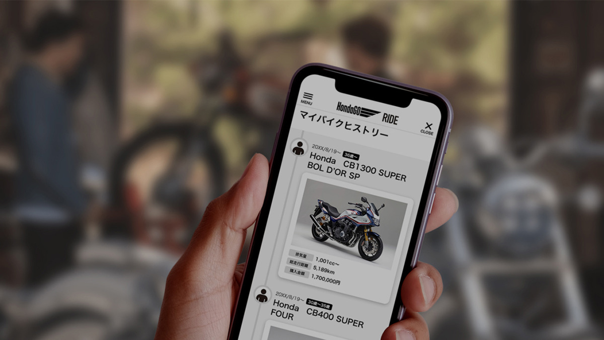 無料アプリ Hondago Ride 提供へ メンテやツーリングに役立つ機能満載 レスポンス Response Jp