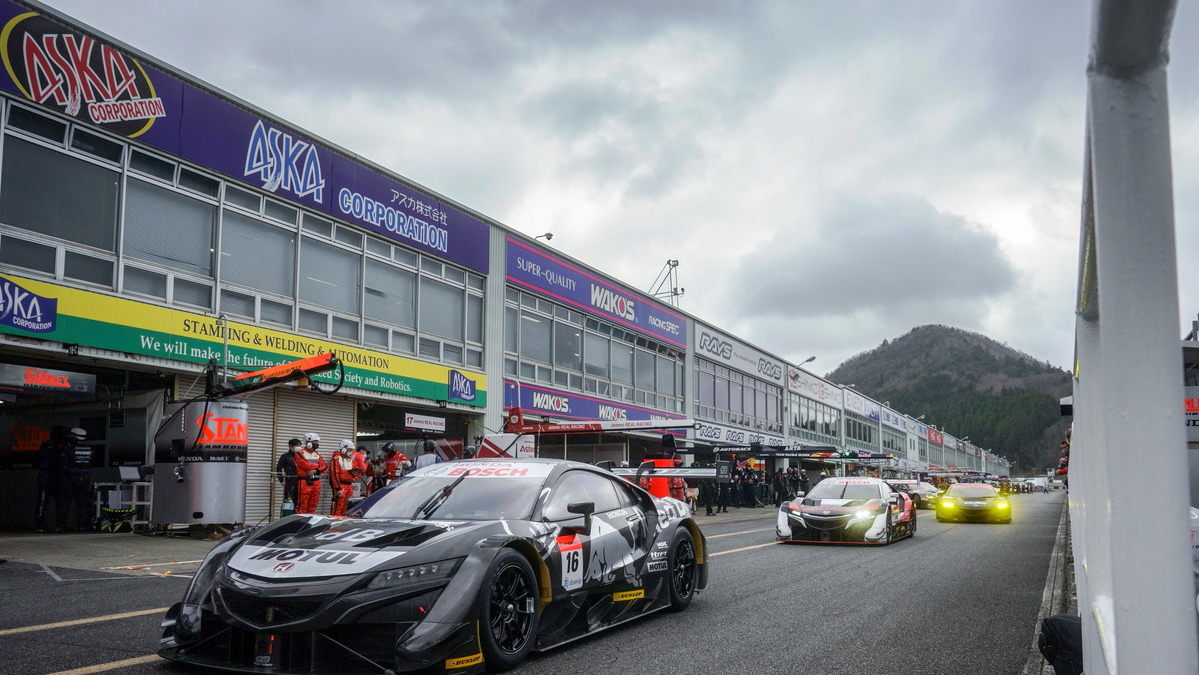 Super Gt 岡山公式テストが開幕 1日目はレッドブル無限nsx Gtが最速タイムを記録 レスポンス Response Jp Super Gt 岡山公式テストが開幕 1日目はレッドブル無限nsx Gtが最速タイムを記録 レスポンス Response Jp