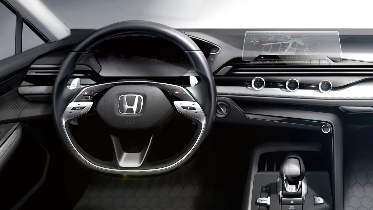 米ホンダ 次世代インテリアのスケッチ公開 シビック 新型に初採用の見通し レスポンス Response Jp 米ホンダ 次世代インテリアのスケッチ公開 シビック 新型に初採用の見通し レスポンス Response Jp