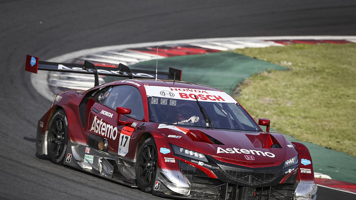 Super Gt 第2戦 11番手スタートから追い上げた 17 Astemo Nsx Gt 塚越広大 ベルトラン バゲット が優勝 レスポンス Response Jp