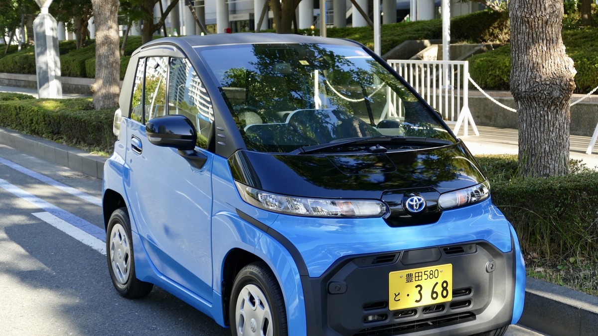 【トヨタ C+pod 試乗】加速感は軽の6~7割、乗り味は想像以上に