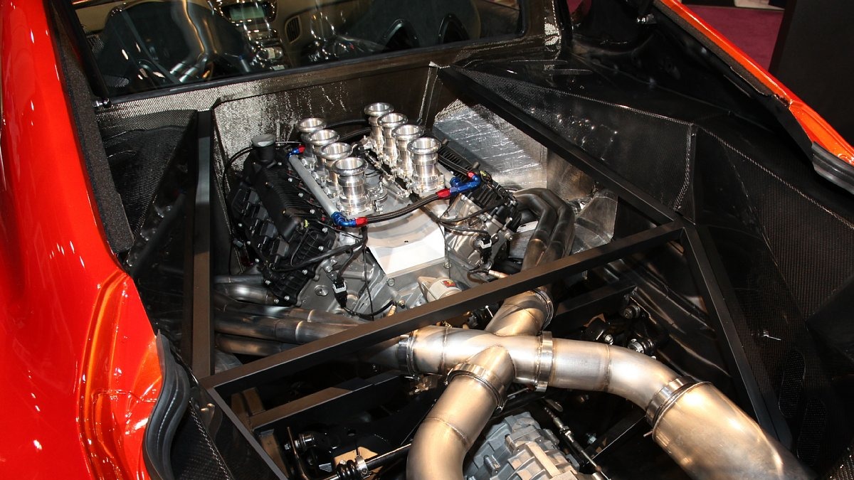 Sema 09 ヒュンダイ ジェネシスクーペ のミッドシップ仕様 3枚目の写真 画像 レスポンス Response Jp Sema 09 ヒュンダイ ジェネシスクーペ のミッドシップ仕様 3枚目の写真 画像 レスポンス Response Jp
