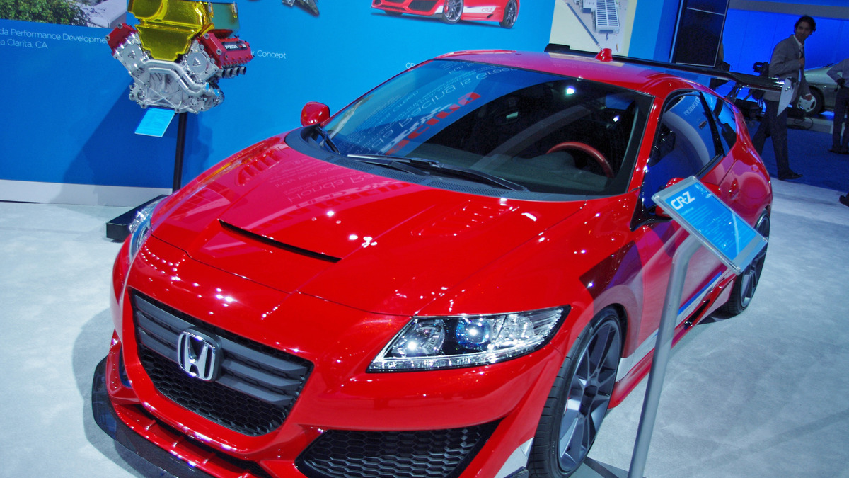 ロサンゼルスモーターショー10 ホンダ Cr Z ハイブリッドr 詳細画像 タイプrの予感 レスポンス Response Jp