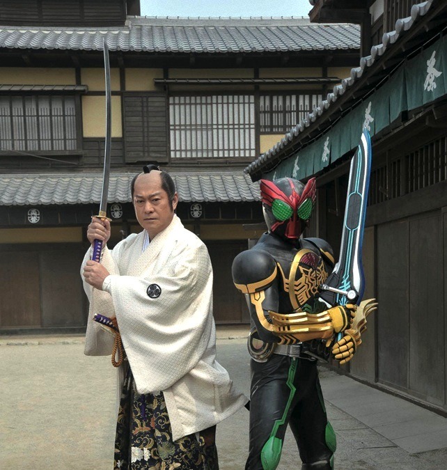 成敗 仮面ライダーオーズと将軍吉宗が共闘 レスポンス Response Jp 成敗 仮面ライダーオーズと将軍吉宗が共闘 レスポンス Response Jp
