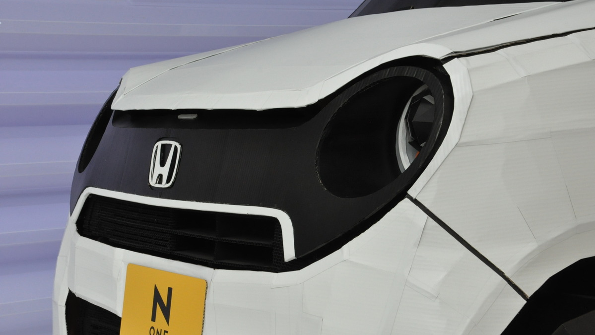 ホンダ N One 発売 原寸大ペーパークラフトができるまで 動画 レスポンス Response Jp ホンダ N One 発売 原寸大ペーパークラフトができるまで 動画 レスポンス Response Jp