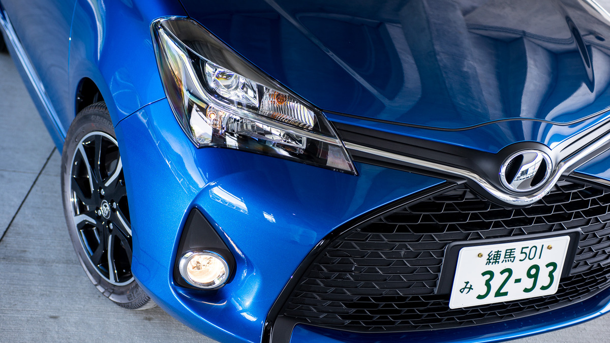 トヨタ ヴィッツ 改良新型 Rsには専用の顔と5速mtを設定 写真蔵 レスポンス Response Jp