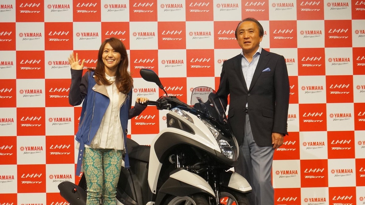 ヤマハ 初の三輪atバイク トリシティ 発売 35万6400円 小自二免許が必要 1枚目の写真 画像 レスポンス Response Jp ヤマハ 初の三輪atバイク トリシティ 発売 35万6400円 小自二免許が必要 1枚目の写真 画像 レスポンス Response Jp