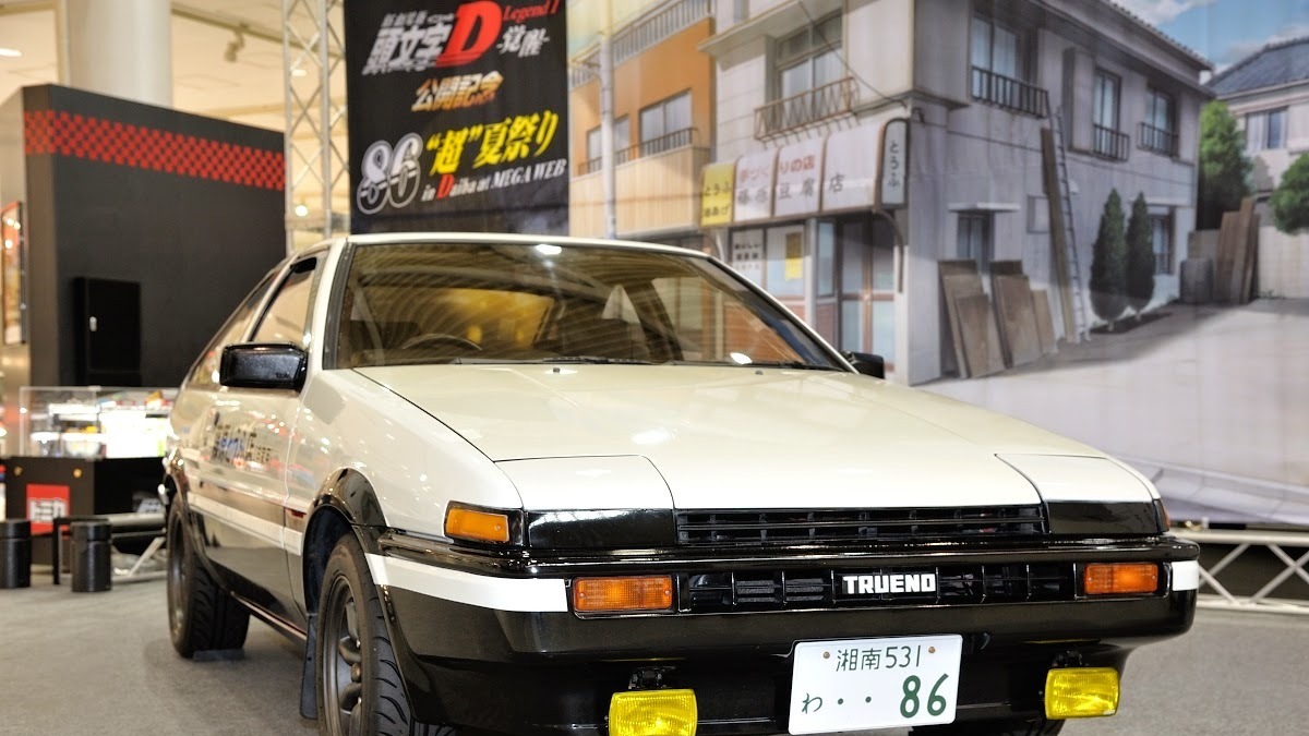 頭文字dの名車がお台場に トヨタ スプリンタートレノ マツダ Rx 7 写真蔵 レスポンス Response Jp 頭文字dの名車がお台場に トヨタ スプリンタートレノ マツダ Rx 7 写真蔵 レスポンス Response Jp