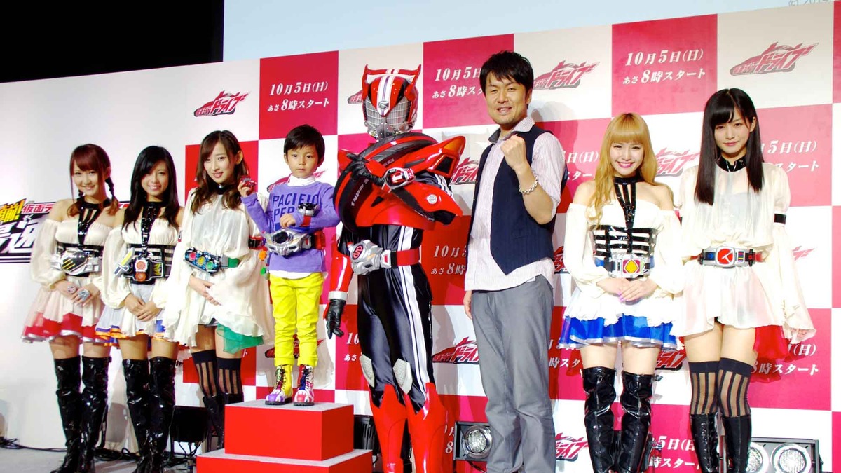 クルマで戦う 仮面ライダードライブ 必殺 タイヤ交換 で秋葉原を救う レスポンス Response Jp クルマで戦う 仮面ライダードライブ 必殺 タイヤ交換 で秋葉原を救う レスポンス Response Jp
