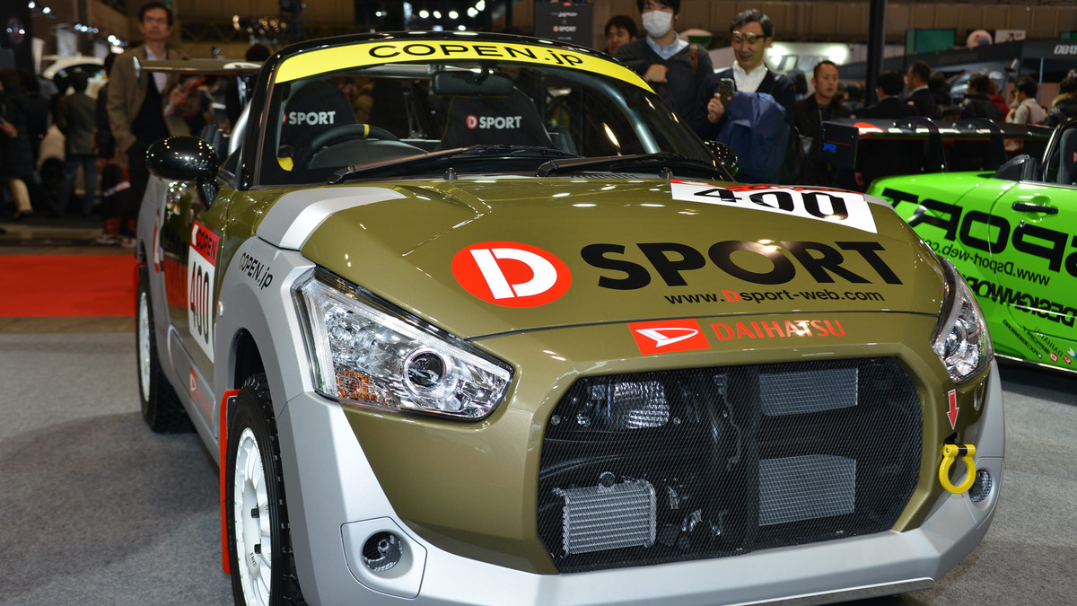 東京オートサロン15 ダイハツ コペン カスタム D Sport オフロード仕様 詳細画像 レスポンス Response Jp 東京オートサロン15 ダイハツ コペン カスタム D Sport オフロード仕様 詳細画像 レスポンス Response Jp