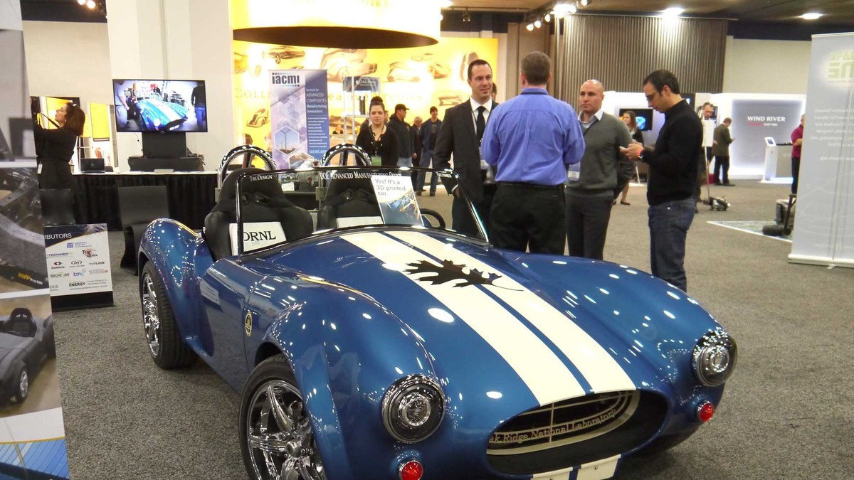 デトロイトモーターショー15 自動車産業革命か 3dプリンターで Acコブラ シャシーは ワンピース レスポンス Response Jp デトロイトモーターショー15 自動車産業革命か 3dプリンターで Acコブラ シャシーは ワンピース レスポンス Response Jp