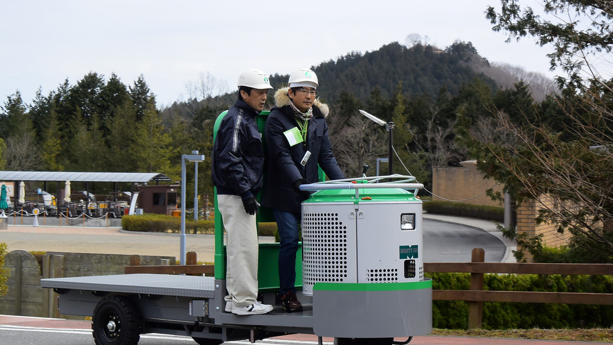 ホンダの汎用エンジン 市場で活躍する 3輪車 を体験 小回りの良さに驚き レスポンス Response Jp