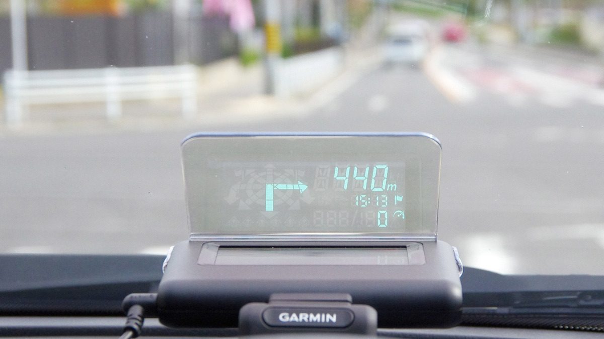 Garmin Hud インプレ前編 視線移動の少なさがもたらす安全と利便を実感 レスポンス Response Jp