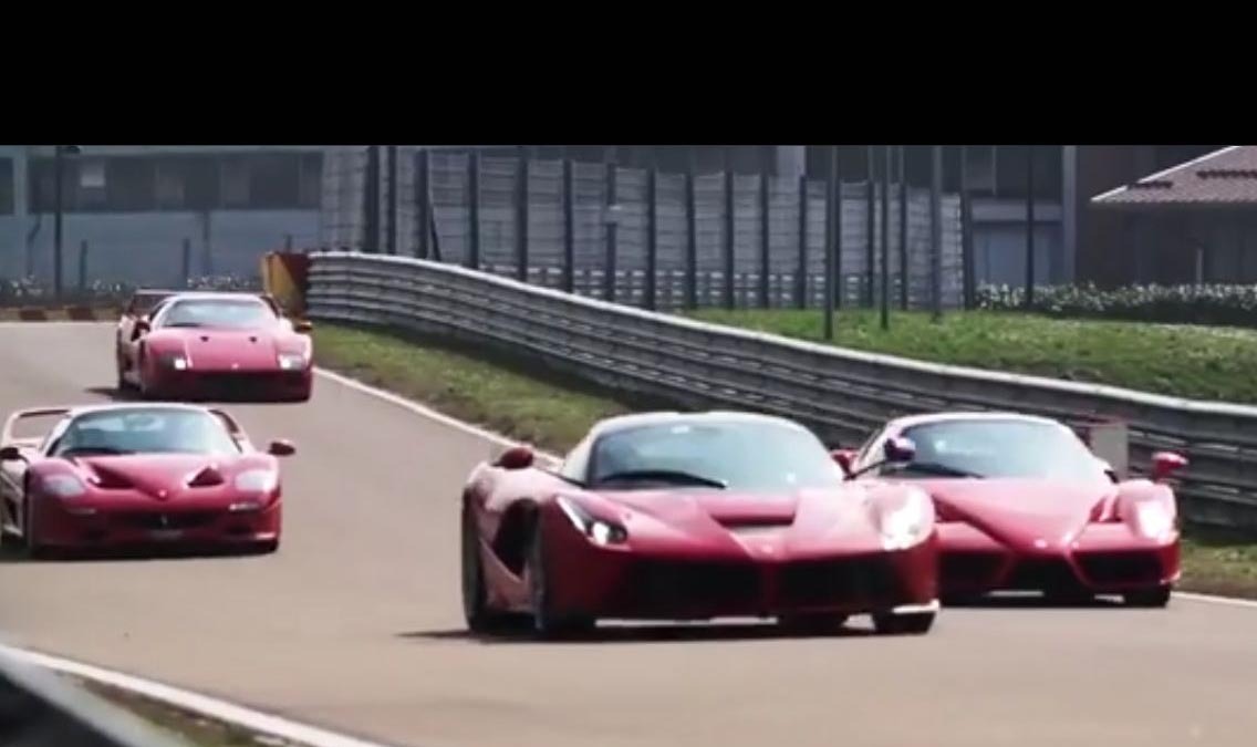 歴代フェラーリの頂点 4台がサーキットを駆ける 走る芸術 動画 レスポンス Response Jp 歴代フェラーリの頂点 4台がサーキットを駆ける 走る芸術 動画 レスポンス Response Jp