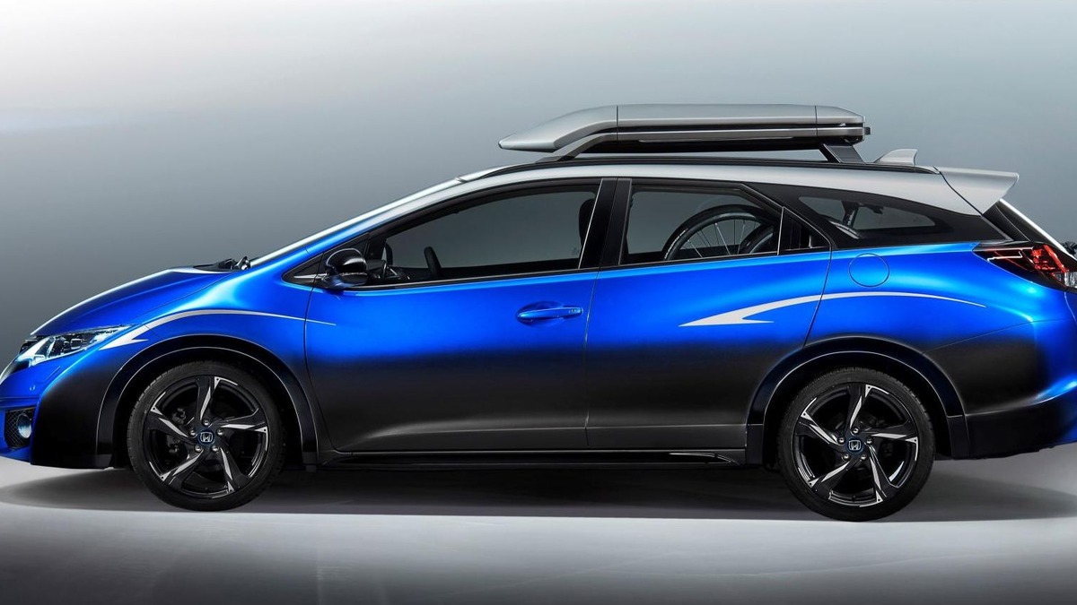 フランクフルトモーターショー15 ホンダ シビック ツアラー に究極の自転車ツーリング仕様 レスポンス Response Jp フランクフルトモーターショー15 ホンダ シビック ツアラー に究極の自転車ツーリング仕様 レスポンス Response Jp