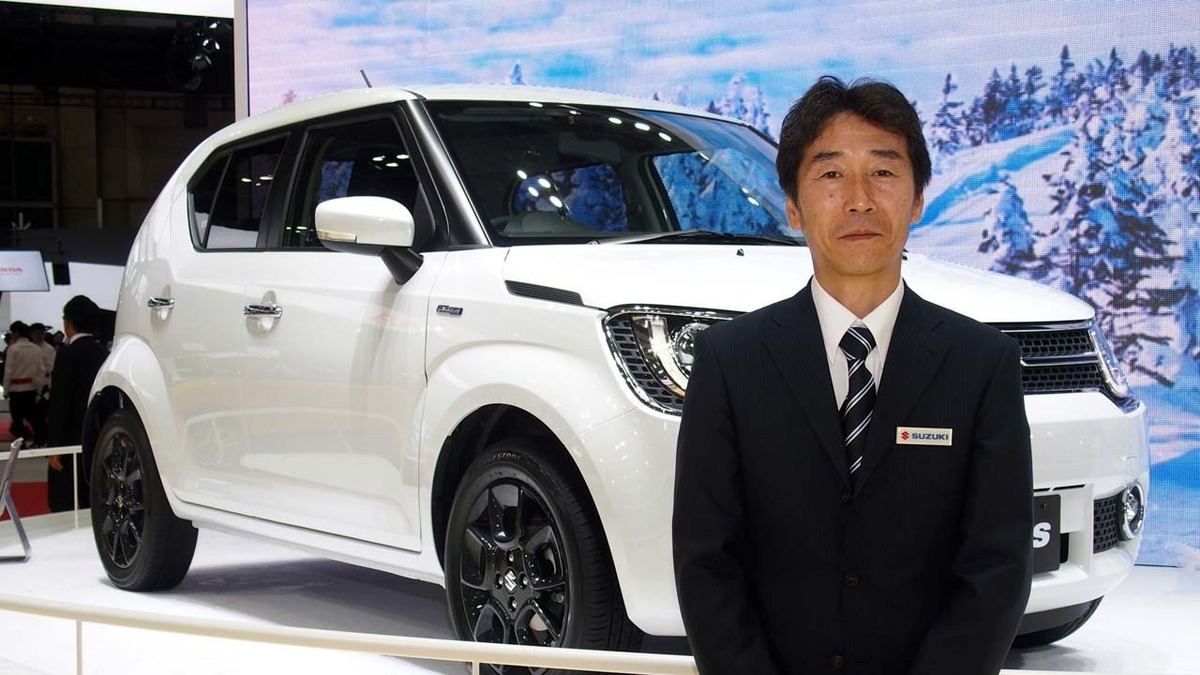 東京モーターショー15 スズキ イグニス 石渡チーフエンジニア デザインは過去のいいとこ取り レスポンス Response Jp 東京モーターショー15 スズキ イグニス 石渡チーフエンジニア デザインは過去のいいとこ取り レスポンス Response Jp