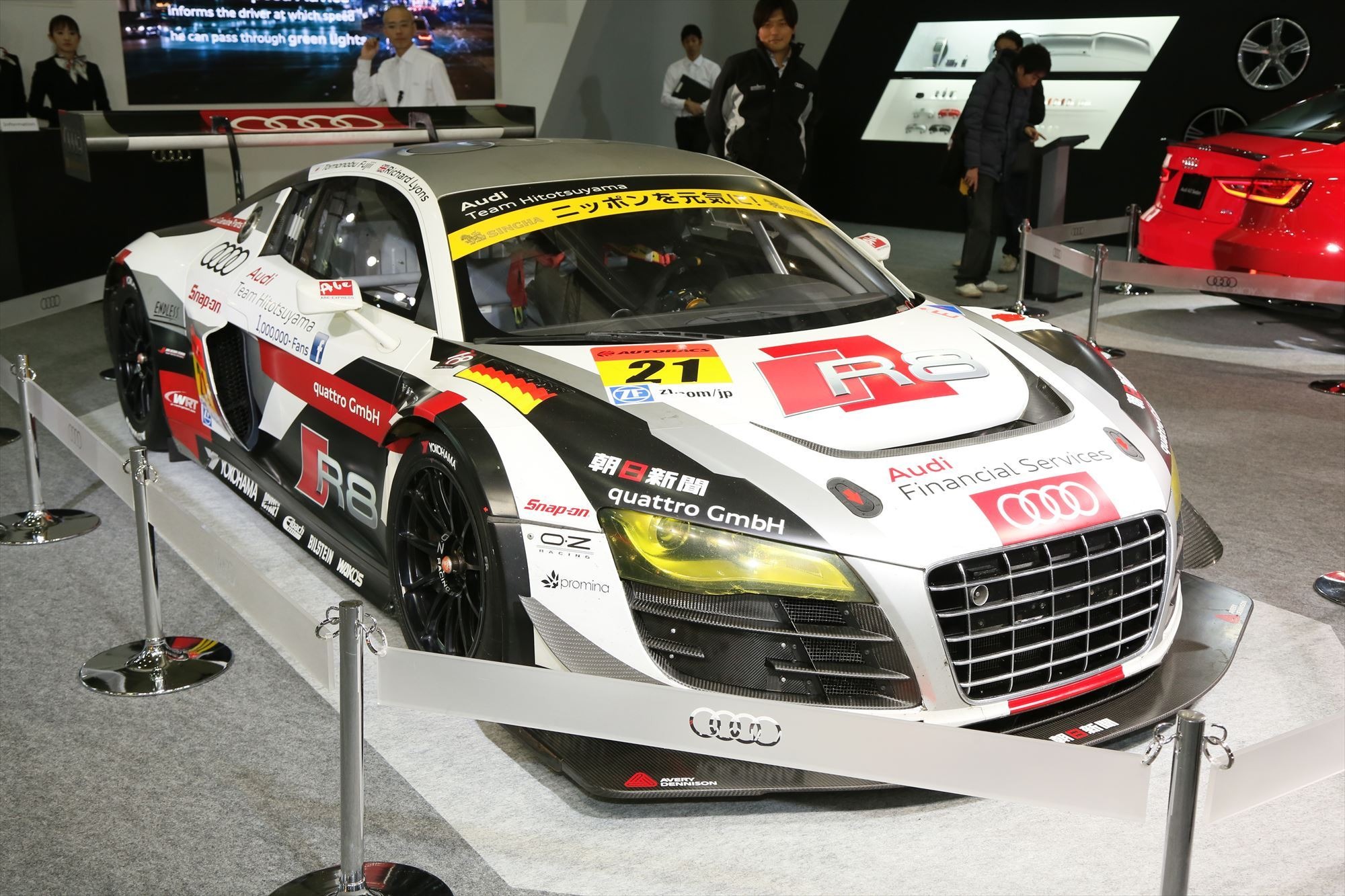 東京オートサロン16】アウディ R8 LMS ウルトラ[詳細画像 東京オートサロン16】アウディ R8 LMS ウルトラ[詳細画像