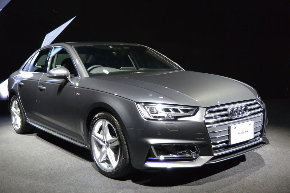 アウディ A4 新型】ボディサイズアップしながらCd値0.23に向上