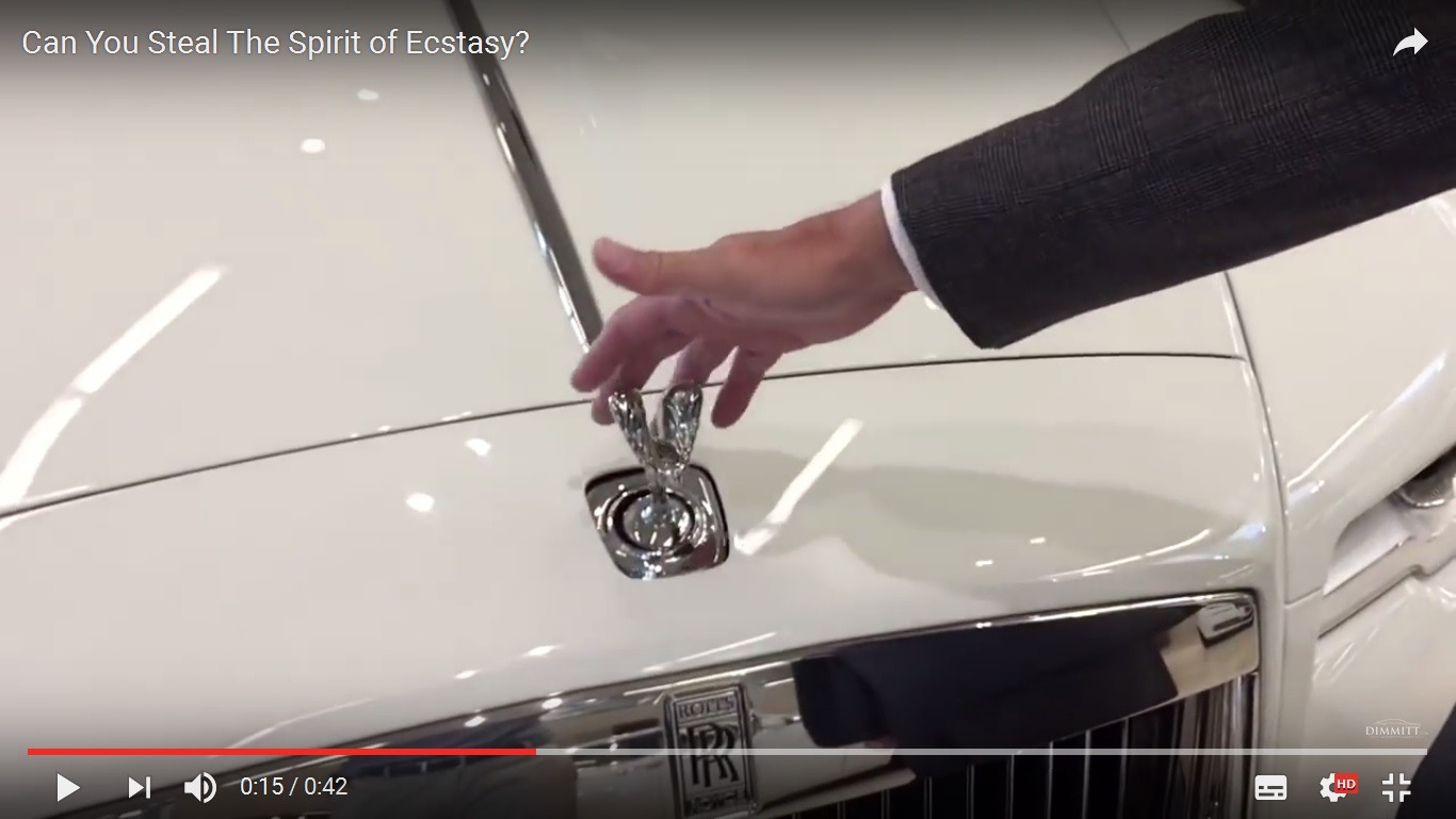 ロールス・ロイスのオーナメント/ 本物