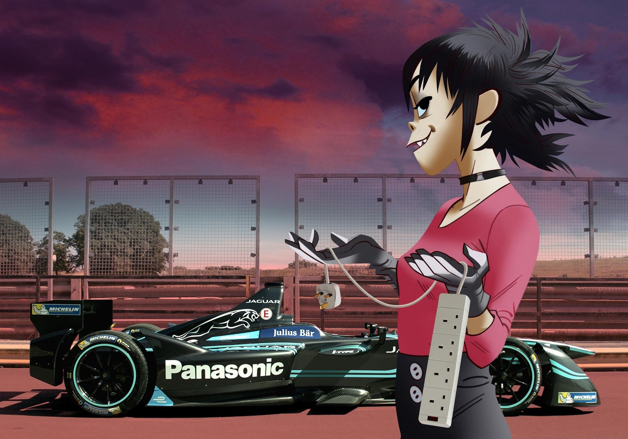 ジャガーのフォーミュラe ブランド大使に日本女子のアニメキャラ レスポンス Response Jp ジャガーのフォーミュラe ブランド大使に日本女子のアニメキャラ レスポンス Response Jp