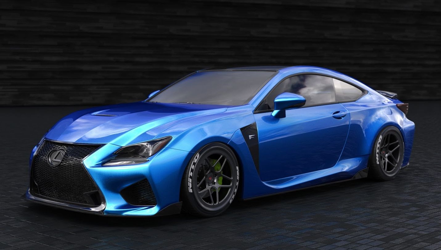 SEMAショー16】レクサス RC F、迫力のワイドボディに変身