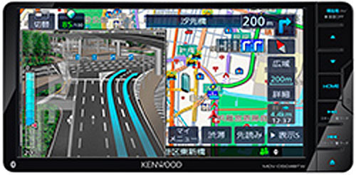 KENWOOD ケンウッド カーナビ MDV-D404BT 地図データ2017年 芸能人愛用 KENWOOD ケンウッド 地図データ2017年（4 MDV-D404BT