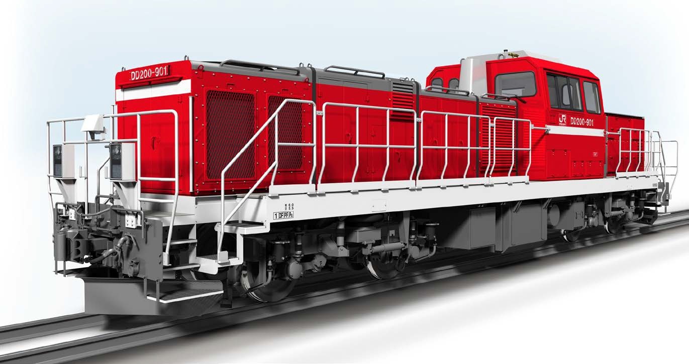 黒塗りのDD200形が川崎重工業を出場、行き先はJR九州 熊本車両