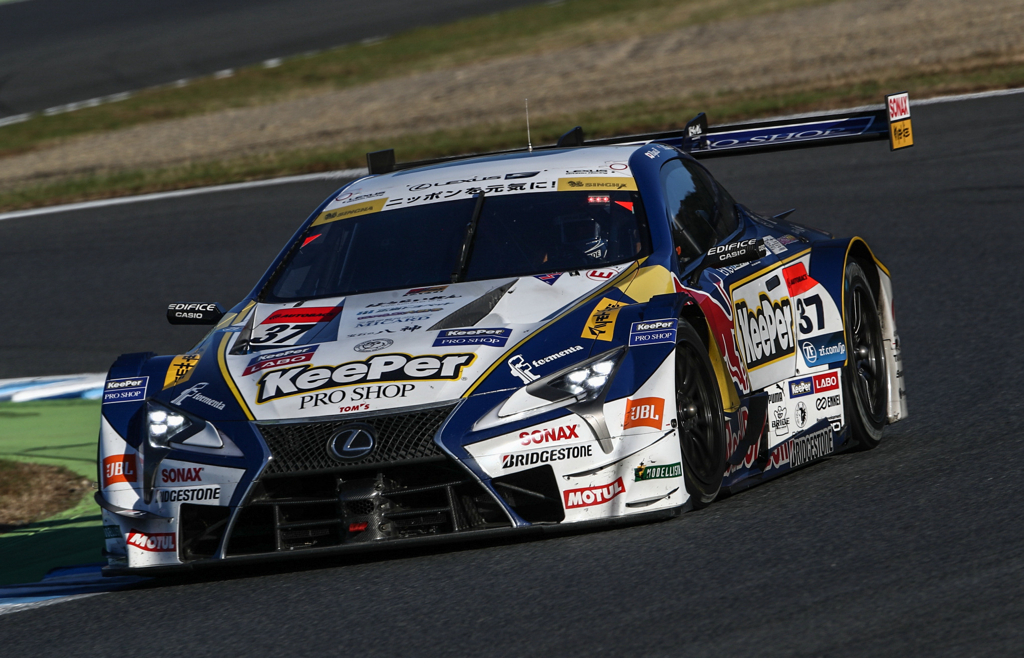 SUPER GT 最終戦】GT500決勝…レクサスLC500を駆るトムス若手 SUPER GT 最終戦】GT500決勝…レクサスLC500を駆るトムス若手