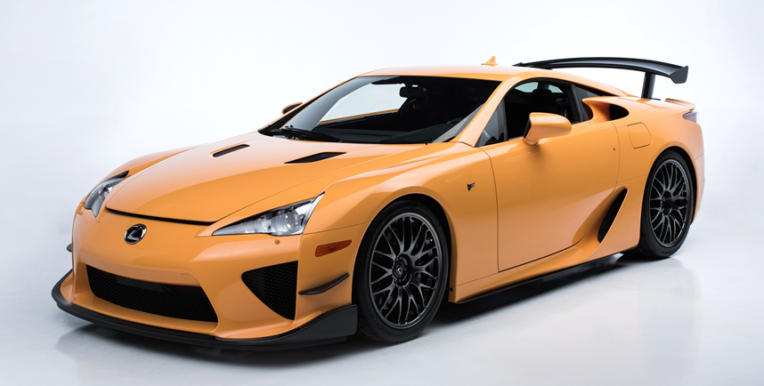 レクサス LFA の頂点、ニュル仕様がオークションに…全世界50台