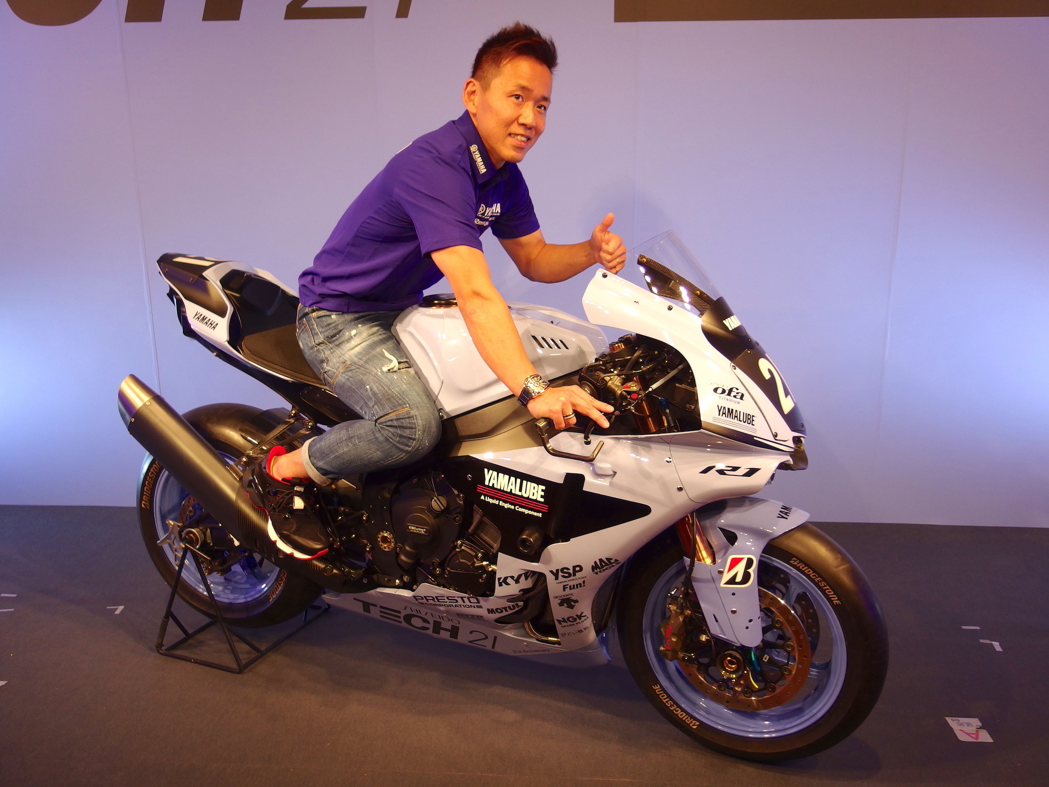 ヤマハが 鈴鹿8耐 参戦体制を発表、目標は220周…TECH21カラー ヤマハが 鈴鹿8耐 参戦体制を発表、目標は220周…TECH21カラー